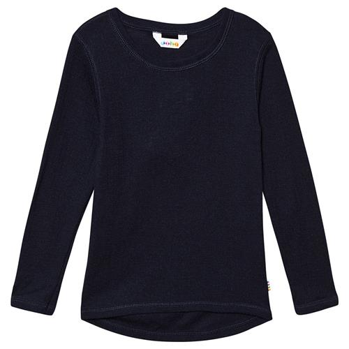 Se Joha Rib T-shirt Navyblå | Marine blå | 120 cm ved Babyshop