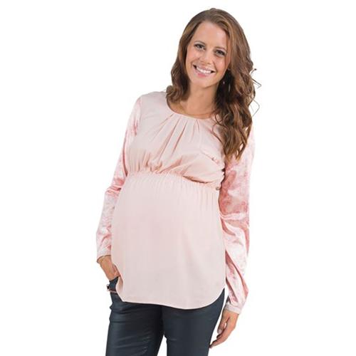 Mom2moM Ventetop Blush | Lyserød | S