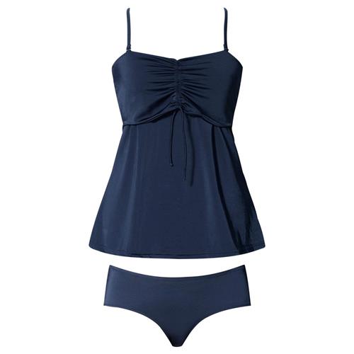 Boob Amme-tankini, Fast Food Tankini, NOOS, Ink Blue | Blå | XS