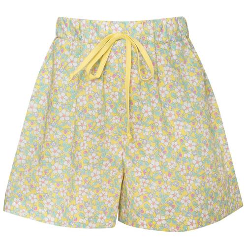 Se Paade Mode Blomstret Shorts Med Jordbær Gul | Gul | 4 years ved Babyshop