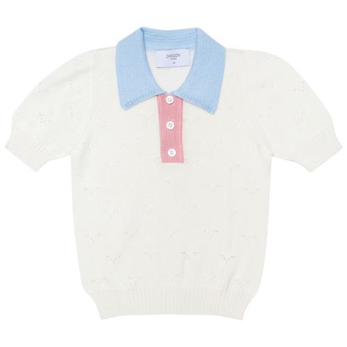 Paade Mode Strikket Poloshirt Hvid | Hvid | 6 years