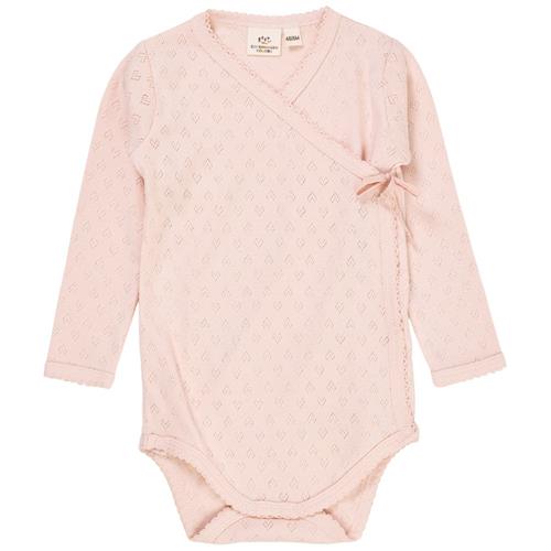 Copenhagen Colors Babybody I Pointelle Dusty Rose | Lyserød | 68 cm