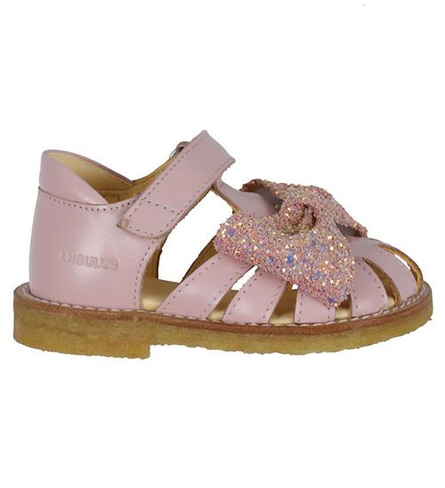 Angulus Angulus Sandaler - Begynder - Pale Rose/Rose Glitter