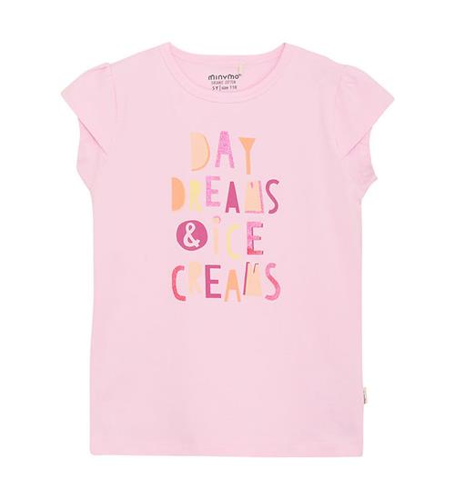 Minymo Minymo T-shirt - Pink Tulle