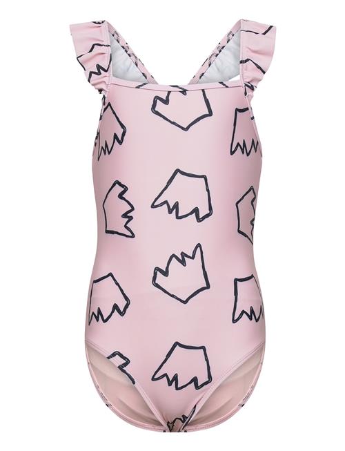 Se Svea K. Frilly Swimsuit Svea Pink ved Booztlet