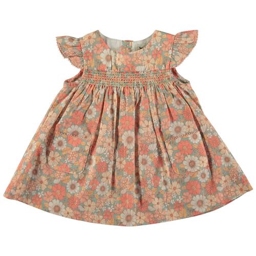 Tocoto Vintage Blomstret Baby-kjole Lyserød | Lyserød | 12 months