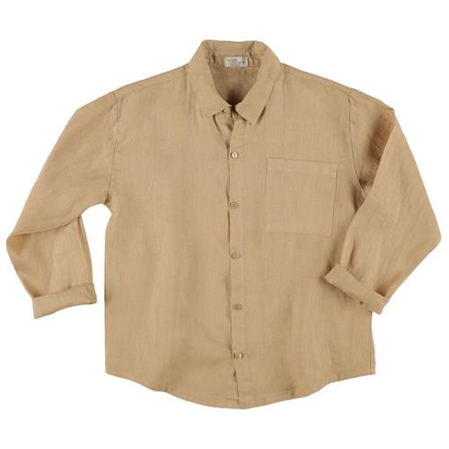 My Little Cozmo Henry Hørskjorte Beige 2 Y Linen Beige  2 år  mand