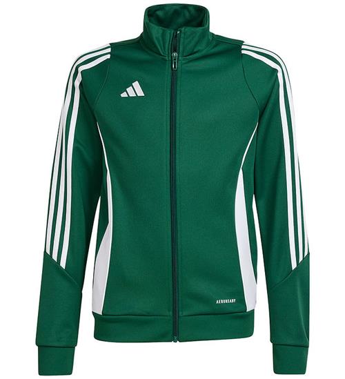 adidas Performance adidas Performance Cardigan - Tiro24 TRJKTY - GrÃ¸n/Hvid