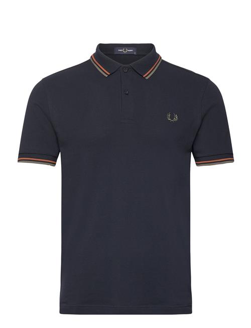 Fred Perry Twin Tipped Fp Shirt Fred Perry Navy