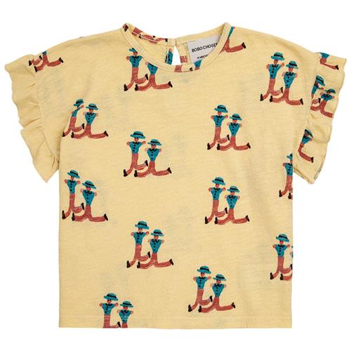 Se Bobo Choses Dancing Giants Baby T-shirt Gul | Gul | 12 months ved Babyshop