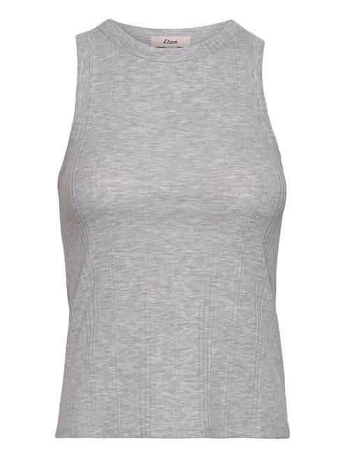 Etam Coly Caraco Pyjama Top Etam Grey