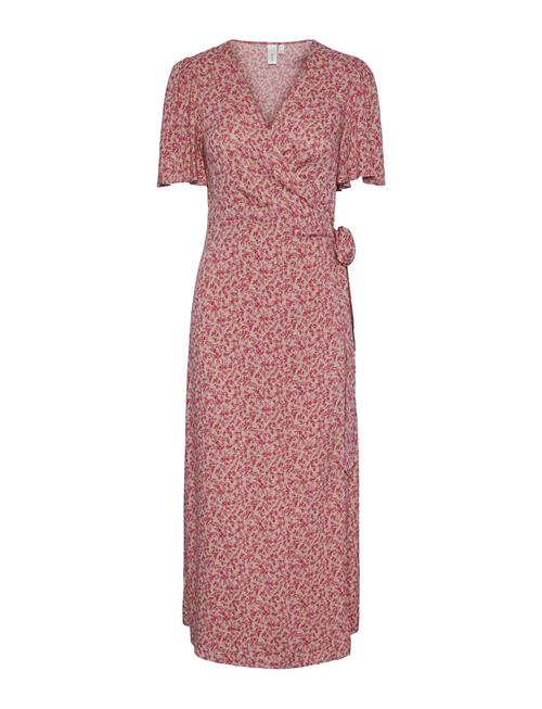 YAS Yasalira Ss Long Wrap Dress S. Noos YAS Pink