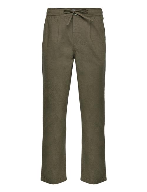 Fig Loose Linen Look Pants - Gots/V Knowledge Cotton Apparel Green