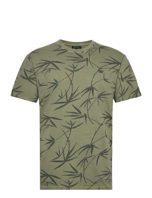 Superdry Vintage Overdye Printed Tee Superdry Green