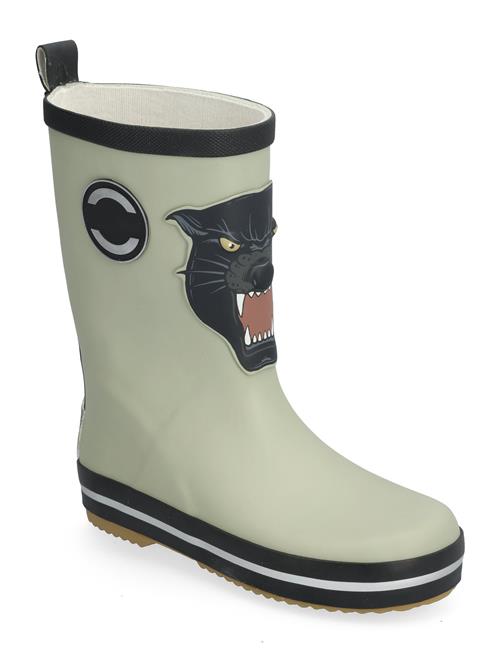 Se mikk-line 3D Patch Wellies Mikk-line Green ved Booztlet