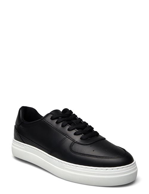 Slhharald Leather Sneaker Selected Homme Black