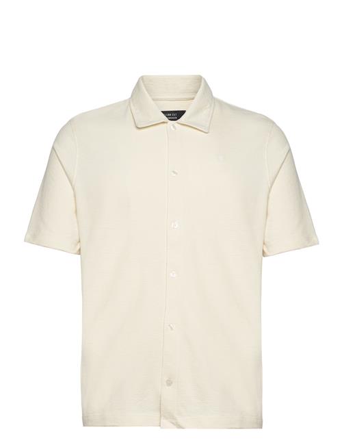 Clean Cut Copenhagen Calton Structured Shirt S/S Clean Cut Copenhagen Cream