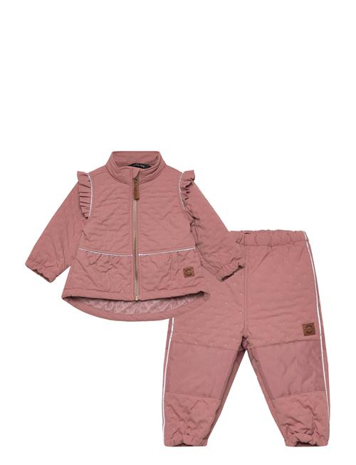 mikk-line Thermal+ Frill Set Mikk-line Pink