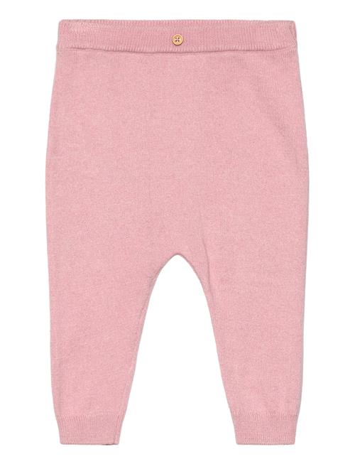 Knit Trousers Mango Pink