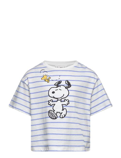 Se Mango Snoopy Printed T-Shirt Mango Patterned ved Booztlet