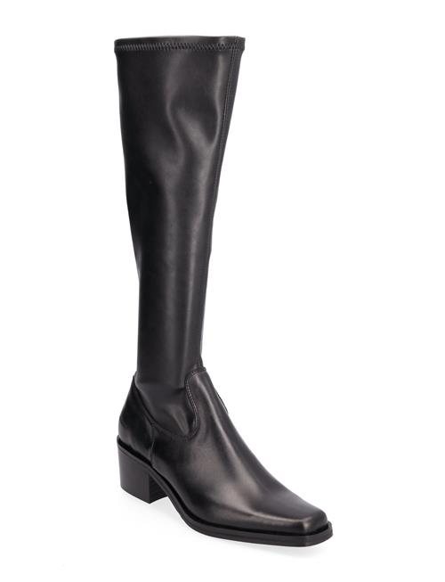 Se ANGULUS Boots - Block Heel ANGULUS Black ved Booztlet