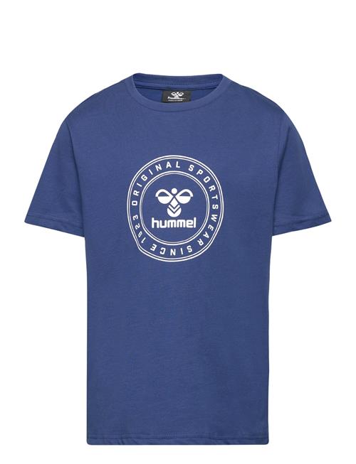 Hummel Hmltres Circle T-Shirt S/S Hummel Blue