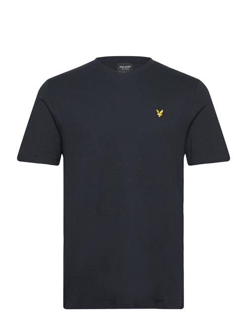 Se Lyle & Scott Slub T Shirt Lyle & Scott Navy ved Booztlet