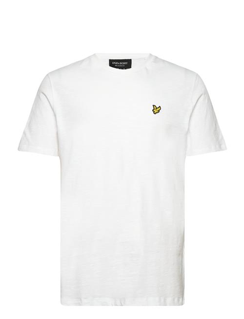 Se Lyle & Scott Slub T Shirt Lyle & Scott White ved Booztlet