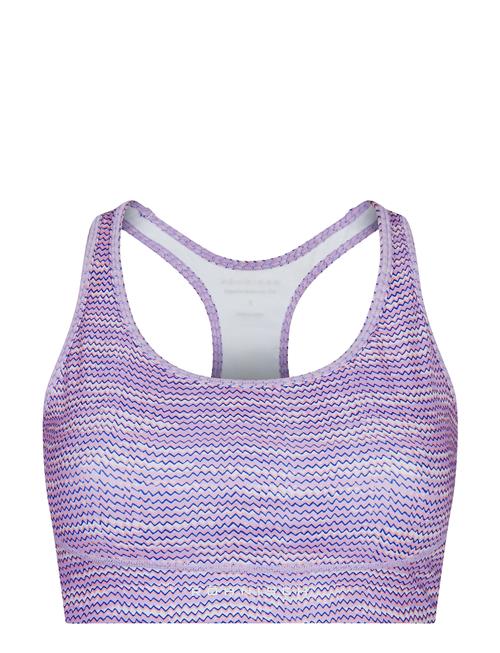 Flattering Printed Sportsbra Röhnisch Purple