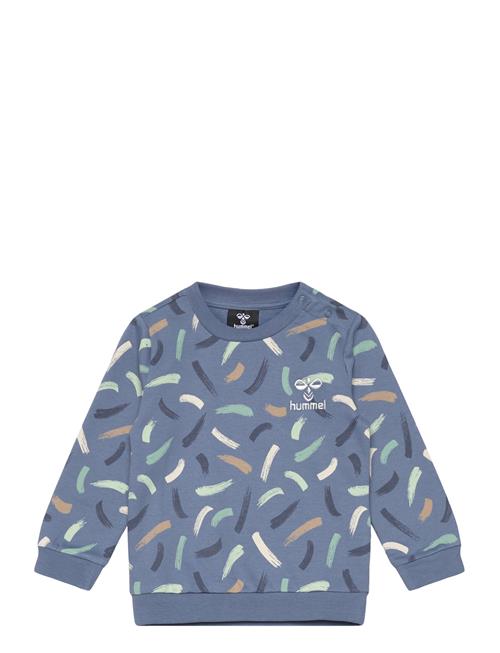 Hmlgustav Sweatshirt Hummel Blue