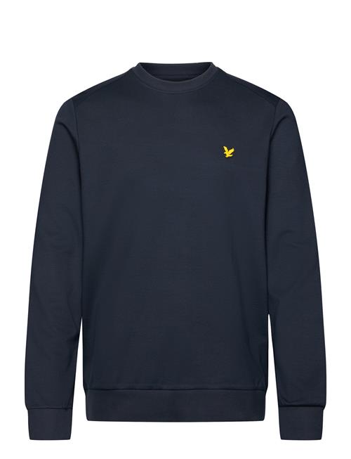 Se Lyle & Scott Sport Crew Neck Fly Fleece Lyle & Scott Sport Navy ved Booztlet