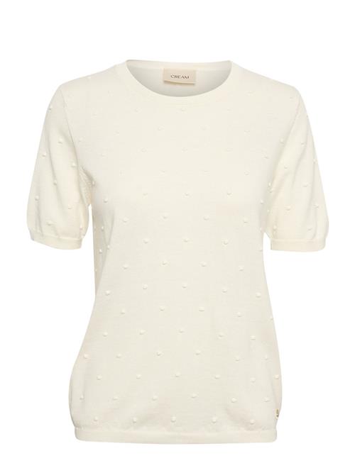 Se Cream Crhanne Knit Pullover Cream Cream ved Booztlet