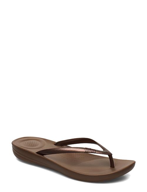 FitFlop Iqushion Ergonomic Flip-Flops FitFlop Brown