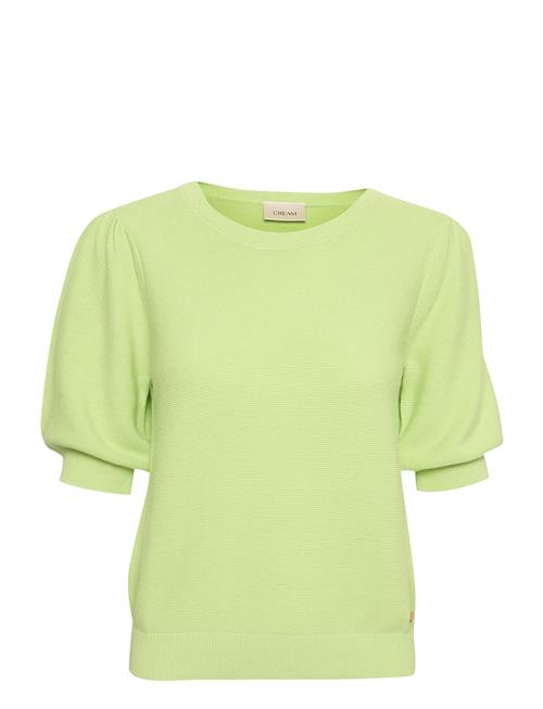 Crsillar Knit Pullover Cream Green