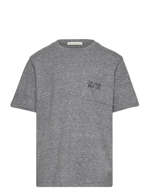 Se Tom Tailor Regular Pocket T-Shirt Tom Tailor Grey ved Booztlet