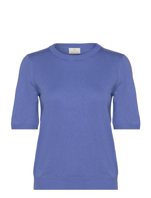 Se Kaffe Kalizza O-Neck Pullover Kaffe Blue ved Booztlet