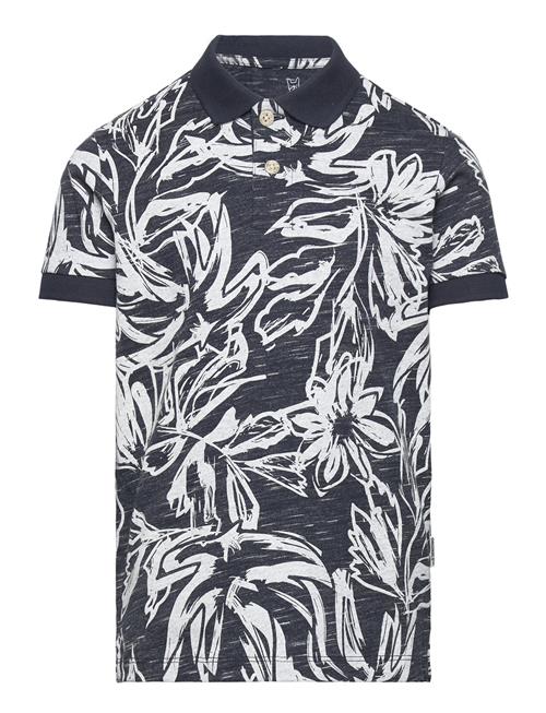 Jack & Jones Jorlafayette Aop Ss Polo Jnr Jack & J S Navy