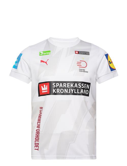 Se PUMA Dansk Håndbold Away Jersey W PUMA White ved Booztlet