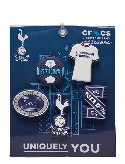 Se Crocs Tottenham 5Pck Crocs Blue ved Booztlet