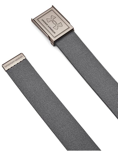 Se Under Armour M Stretch Webbing Belt Under Armour Grey ved Booztlet