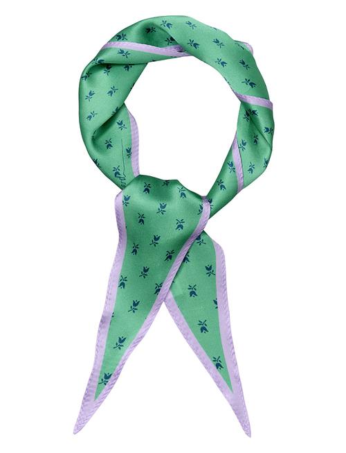 Theodora Diamond Scarf Becksöndergaard Green