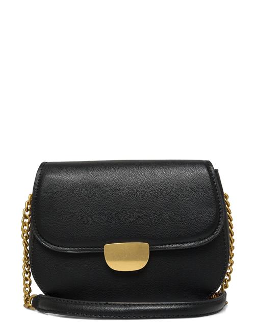 Se Mango Crossbody Bag With Flap Mango Black ved Booztlet