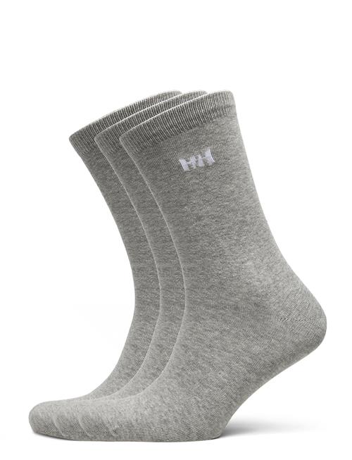 Se Helly Hansen Everyday Cotton Sock 3Pk Helly Hansen Grey ved Booztlet