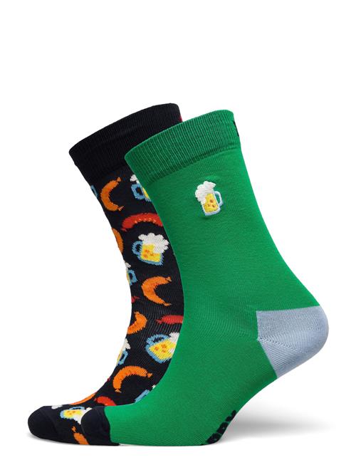 Happy Socks 2-Pack Beer Socks Gift Set Happy Socks Green