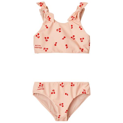 Liewood Bow Mønstret Bikini Cherries/Apple Blossom | Lyserød | 110 cm