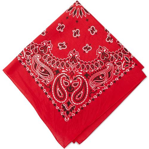 Se Quint Bandana Paisley Rød ved Quint