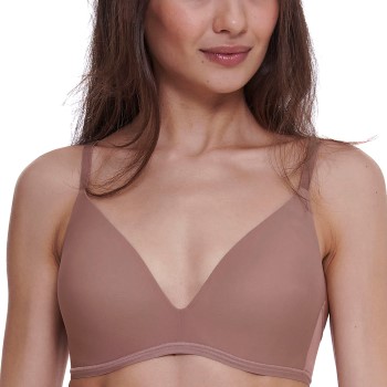 Sloggi Bh Soft Adapt Push-Up Bra Brun Large Dame