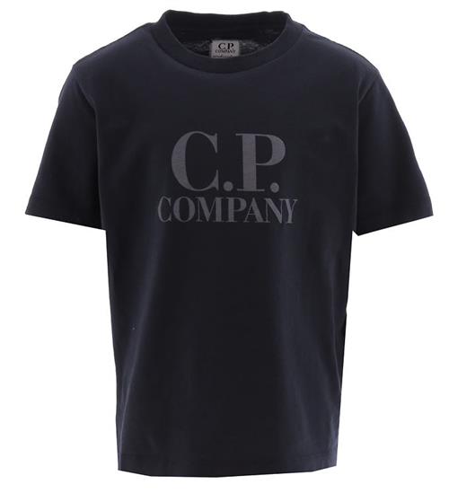 C.P. Company C.P. Company T-shirt - Total Eclipse Blue m. Print