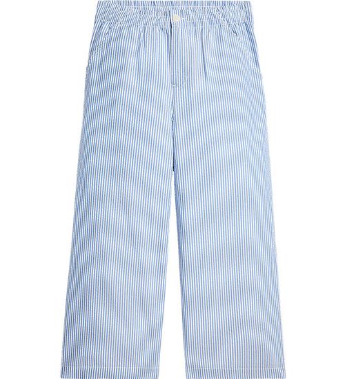 Polo Ralph Lauren Bukser - Seersucker - BlÃ¥/Hvidstribet