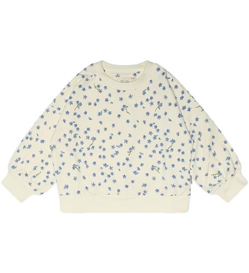 Petit Piao Petit Piao Sweatshirt - Motif - Forget Me Not